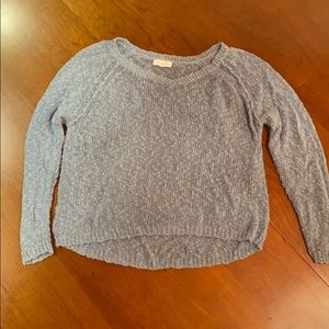 Sun & Shadow Dusty Blue Cozy Sweater